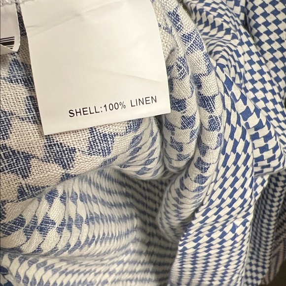 DISSH Blue and White Gingham Maxi Dress - Picture 5 of 8